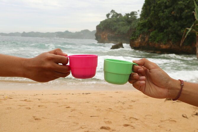 1 Day - Malang Beaches and Island Hopping // 06:30 - 17:30 - Stop 1: Sendiki Beach, an early morning stretch of coast