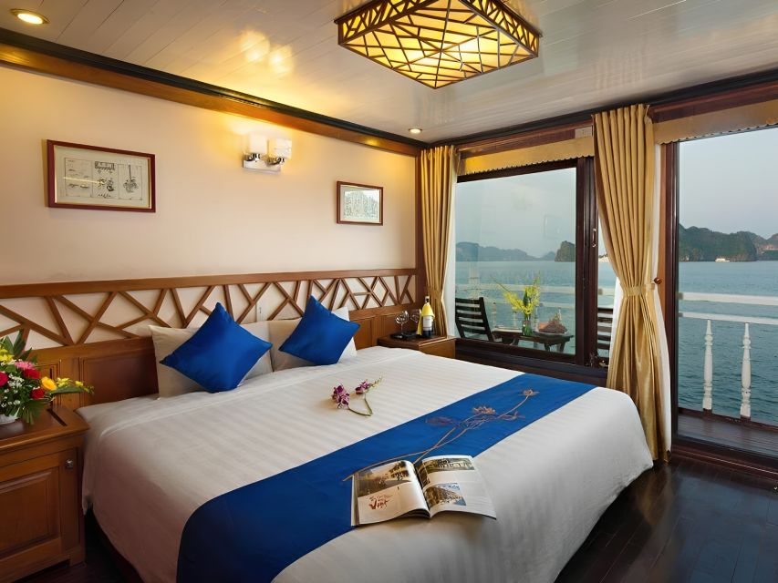 2-Day Royal Palace Ha Long Bay & Ti Top Island Cruise - Food on board: value you feel after the first meal