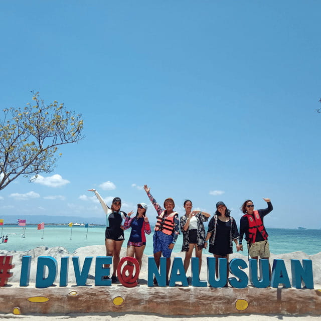 3 Islands Hopping at Gilutungan, Caohagan, Nalusuan + Lunch - Gilutungan’s marine sanctuary: your first snorkeling payoff