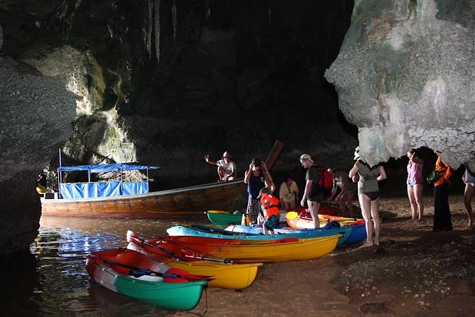 A full day exploring kayaking 3 islands (Talabeng sea cave) - Stop 3: Koh Bubu Beach Break, Thai Lunch, and the Best Part of Cooling Off