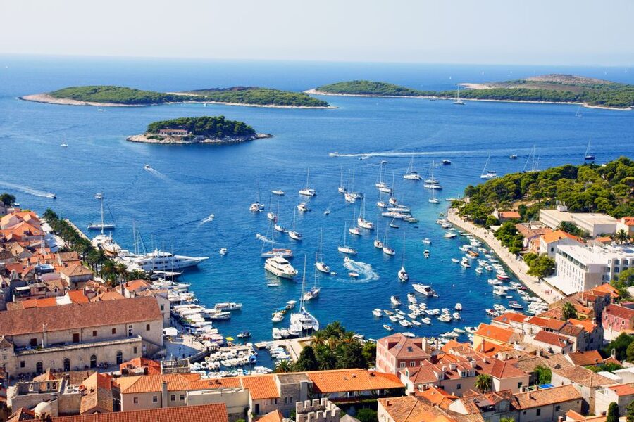 All-inclusive Blue Lagoon & 3 Islands Day Tour with Lunch - Maslinica on Šolta: stone streets, local island life, and a slower pace