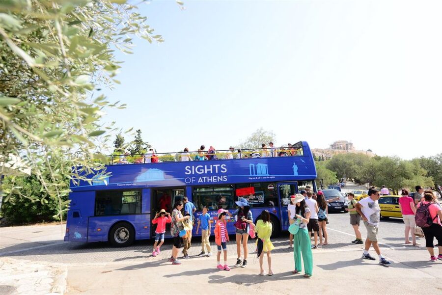 Athens: Island Cruise with Lunch & Hop-On Hop-Off Bus Ticket - Boarding at Marina Zeas: Coffee, Pastries, and Getting Settled