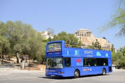 Athens: Island Cruise with Lunch & Hop-On Hop-Off Bus Ticket - Agistri Island: Pine-Covered Hills, Cliff Views, and Swim Time