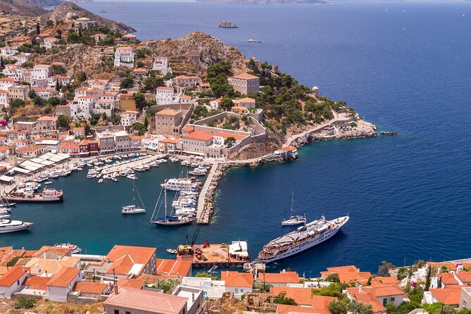 Athens Three-Island Cruise: Hydra, Poros & Aegina w/Lunch Incl - Poros Port: Quick Seaside Views Without the Pressure