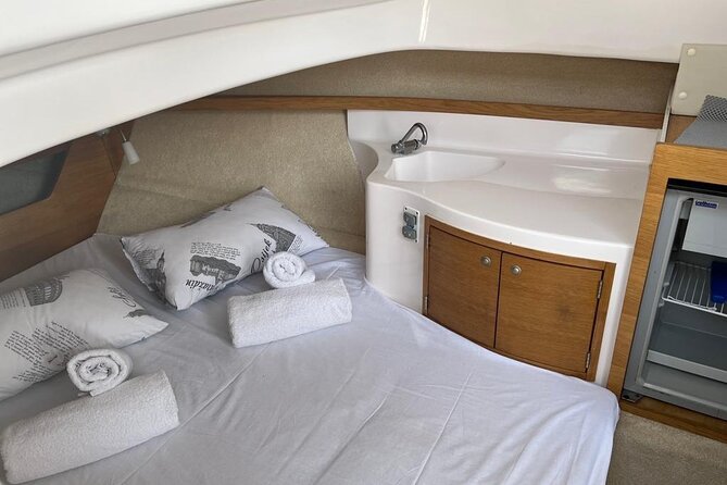 BLUE LAGON & 3 islands full day private speedboat tour - The Boat Experience: Shade, Bluetooth Music, Coolbox, and Fresh Water Shower