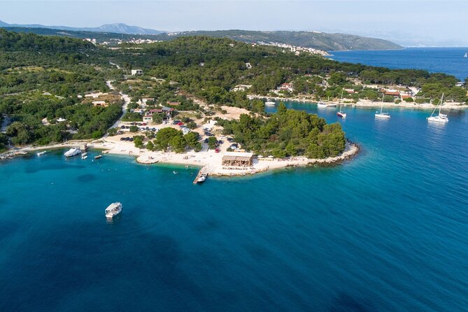 Blue Lagoon 3 Islands Tour with Lunch and Drinks Included - Branac Bay on Čiovo: Lunch by the Sea and the Best Swim Window