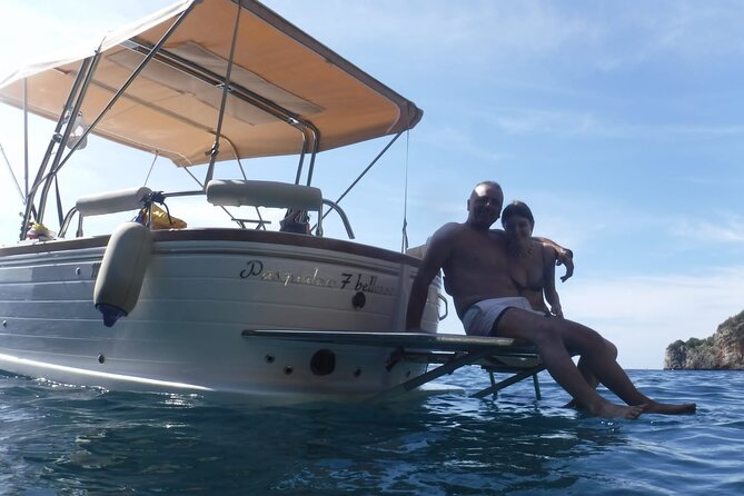 Boat Tour in the Gulf of poets, Portovenere and 3 islands - Isola Palmaria: cliffs, Mediterranean scrub, and Terrizzo