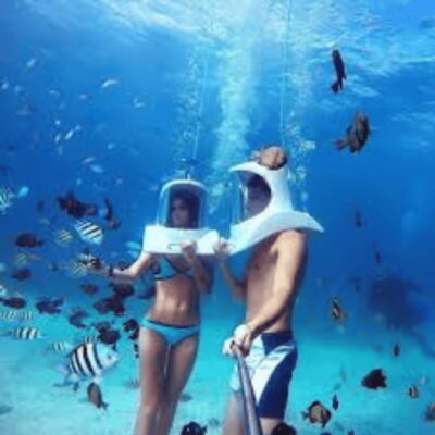 Boracay: Island Hopping with Buffet Lunch & Helmet Diving - Where You Meet: Astoria Station (Amihan) vs Bolabog Beach (Habagat)