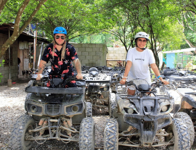 Boracay: Island Hopping with Lunch, Helmet Diving & ATV - Puka Shell Beach: a fast hour of sand, swim, and photos