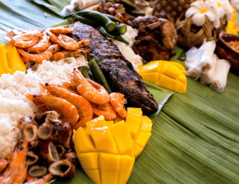 Boracay: Island Hopping with Lunch, Helmet Diving & ATV - The hot kawa bath finish: reset your body before heading back