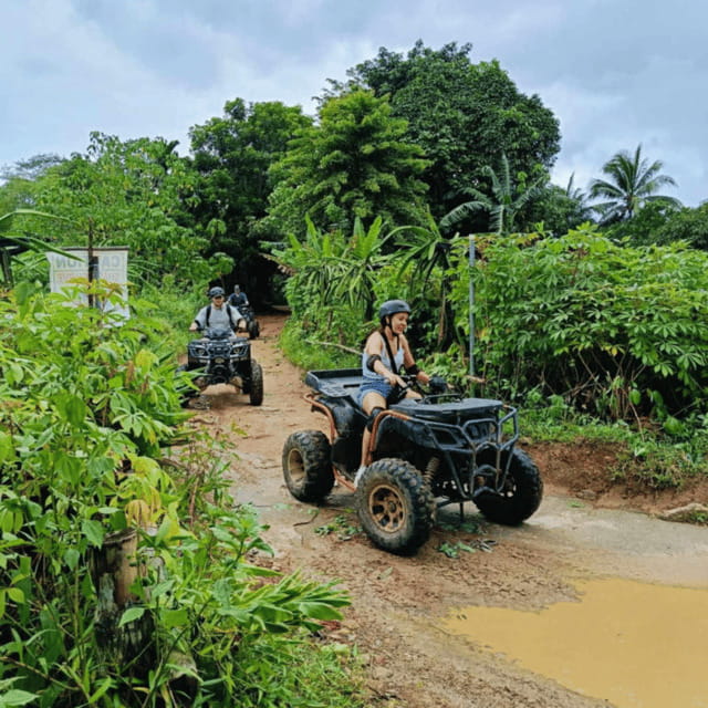 Boracay: Island Hopping with Lunch, Mainland ATV and Zipline - Starting point and season rules: Astoria Station 1 vs Bolabog Beach