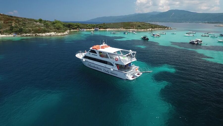 Chalkidiki: Blue Lagoon & Ammouliani Island Cruise & Lunch - From Ouranoupoli Port to the Blue Lagoon Zone