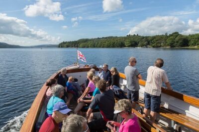 Coniston Water Wild Cat Island Cruise Yellow Route - Wild Cat Island: seeing the Swallows and Amazons setting from the lake