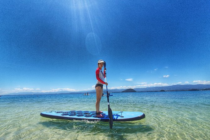 Dinawan Private Island Hopping by Speedboat from Kota Kinabalu Include Lunch - Kayak and standup paddleboarding: included fun, check the gear