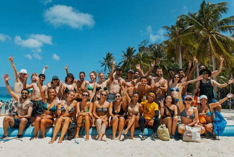 El Nido: Island Hopping Adventure by Haqqy Life - Seven Commandos Beach: first swim, first photos, easy mood set