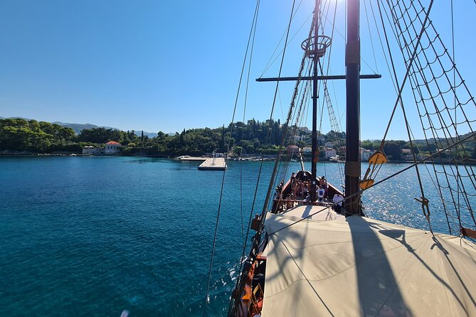 Elaphiti Islands On The Luxury Pirate Ship Karaka Dubrovnik - One catch: Lopud timing can change