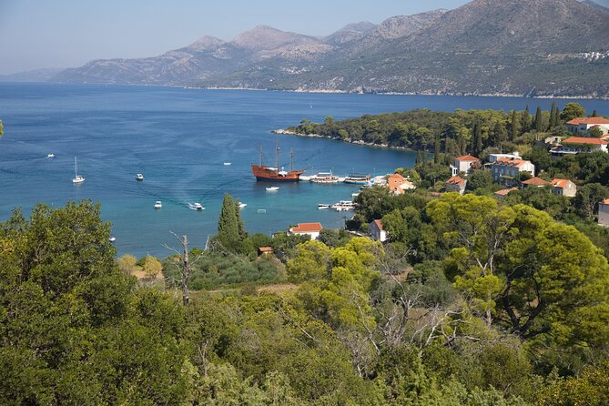 Elaphiti Islands On The Luxury Pirate Ship Karaka Dubrovnik - Koločep Island: pine forests, a fishing village mood, and honey/olive tastings