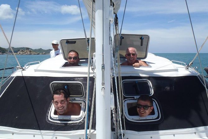 Exclusive private catamaran island hopping experience - The Ko Pha-Ngan Swimming Bay: Snorkel, Paddle, and Actually Relax