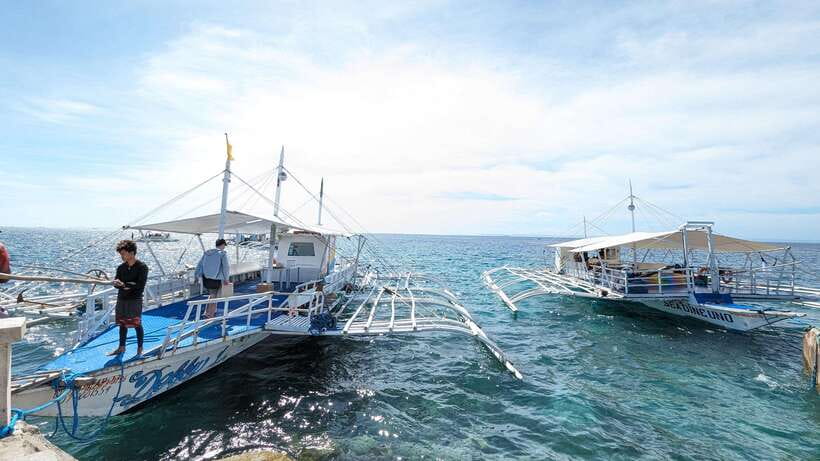 From Cebu: Island Hopping to 3 islands with BBQ lunch - The BBQ lunch onboard: why it’s the smart payoff mid-day