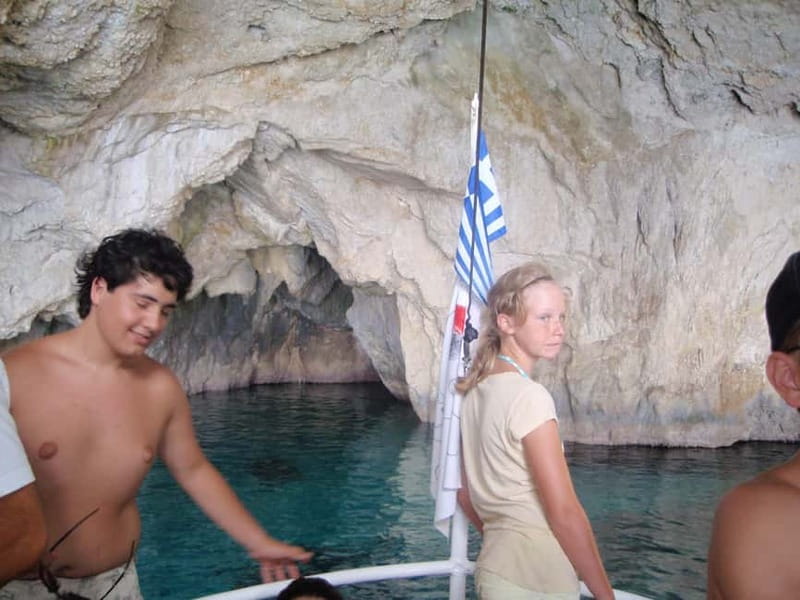 From Corfu: Blue caves & Paxos, Antipaxos island cruise - The Boat Experience: Clean, Shared, and Expect Some Motion