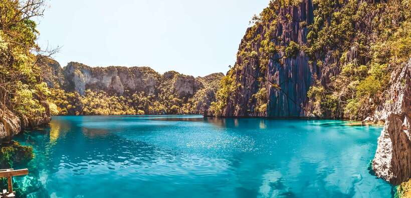 From Coron: Island Hopping Boat Day Trip with Buffet Lunch - Skeleton Wreck and Reef Garden: the swim-and-snorkel highlight