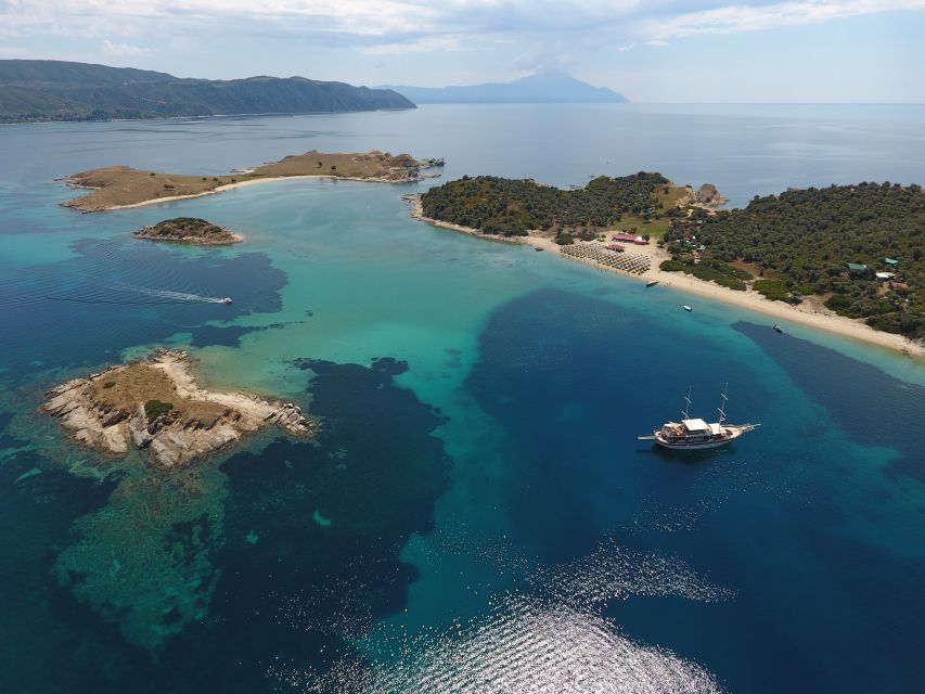 From Ouranoupoli: Blue Lagoon Two Island Cruise - Diaporos Island and the Uninhabited-Water Feeling