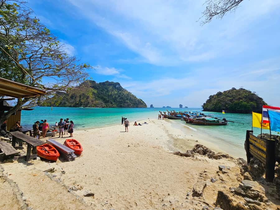From Railay: Island Hopping Tour by Private Longtail Boat - Choosing your route: Option 1, Option 2, or the up-to-7 island Option 3