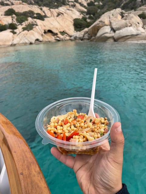 From San Paolo: Tavolara and Molara Island Cruise with Lunch - Crew energy: how Michele and Carlo set the tone