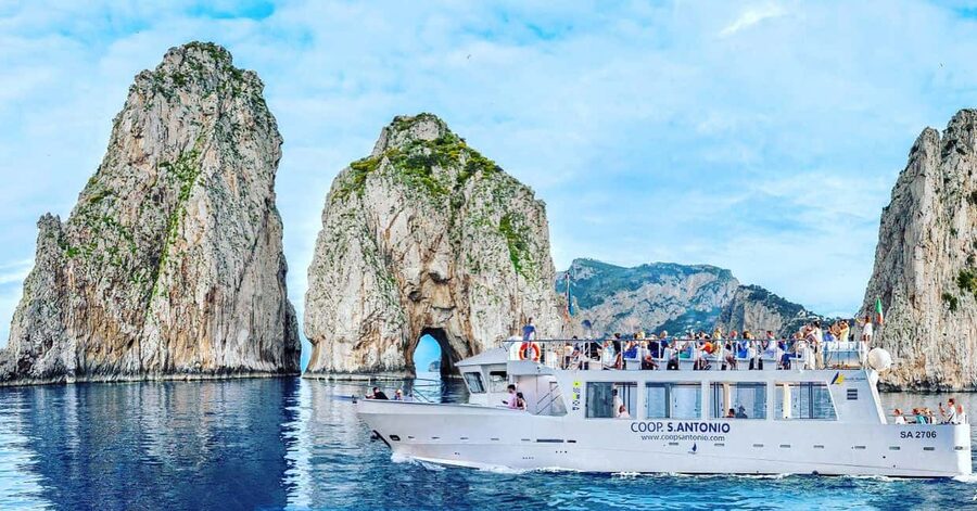 From Sorrento/Nerano: Capri Island Cruise with Guide Onboard - From Pickup to Nerano: How the Day Actually Starts