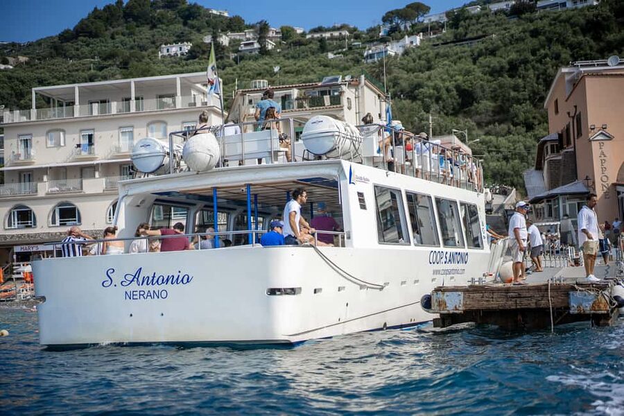From Sorrento/Nerano: Capri Island Cruise with Guide Onboard - Anacapri: The Cooler Side of the Island With Better Time Efficiency