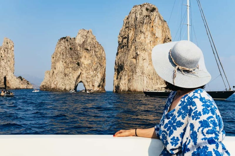 From Sorrento/Nerano: Capri Island Cruise with Guide Onboard - The Minibus Shuttle Option: Worth It When Time and Lines Matter