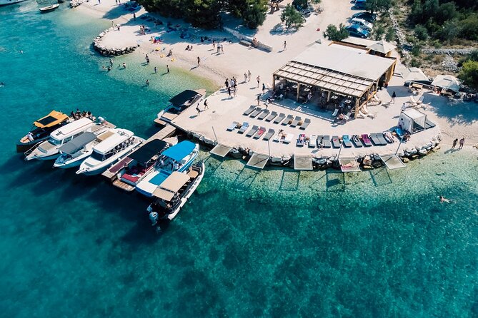 From Split: Blue Lagoon and 3 Islands Speedboat Tour - Stop 3: Trogir’s Stone Beauty in one hour
