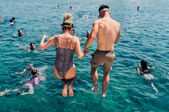From Split: Blue Lagoon and 3 Islands Speedboat Tour - Stop 1: Beach Bar Borkko on Čiovo for an easy first swim