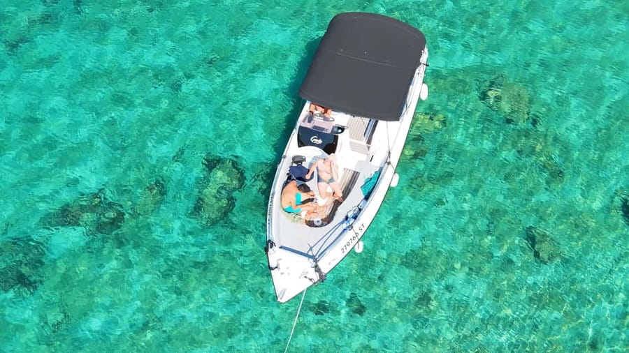 From Split: Private Blue Lagoon and 3 Islands Tour - Stop 2: Blue Lagoon swimming and snorkeling, plus the dolphin hope