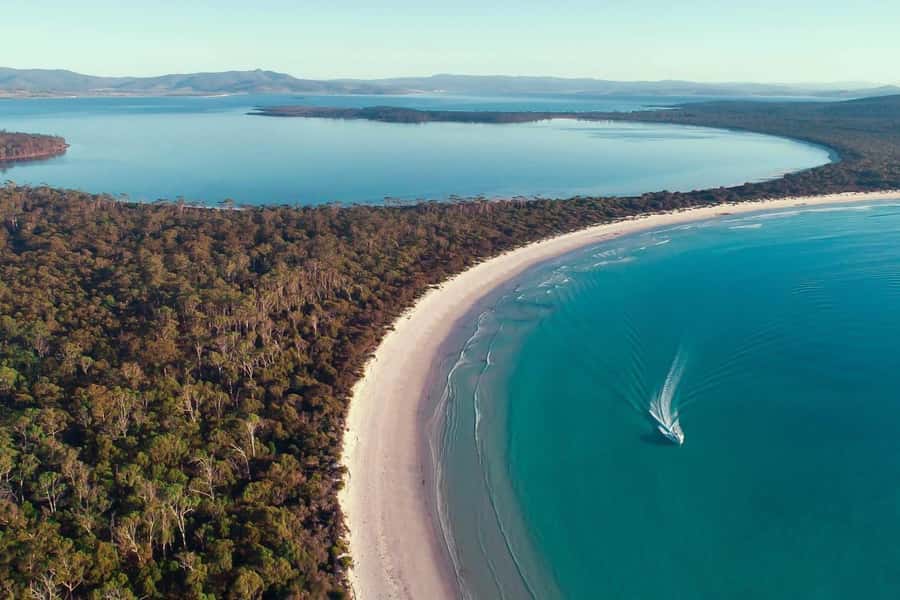 From Triabunna: Maria Island Cruise & Guided Walk with Lunch - The cruise around Maria Island: sea caves, waterfalls, and geology lessons