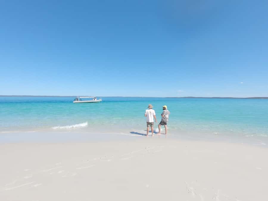Hervey Bay: Exclusive Island Hopper Adventure Cruise - Five beach stops in Great Sandy Straits: why weather controls everything