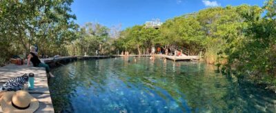 Holbox: Three Islands Tour - Ojo de Agua at Yalahau: a cool reset with wildlife nearby