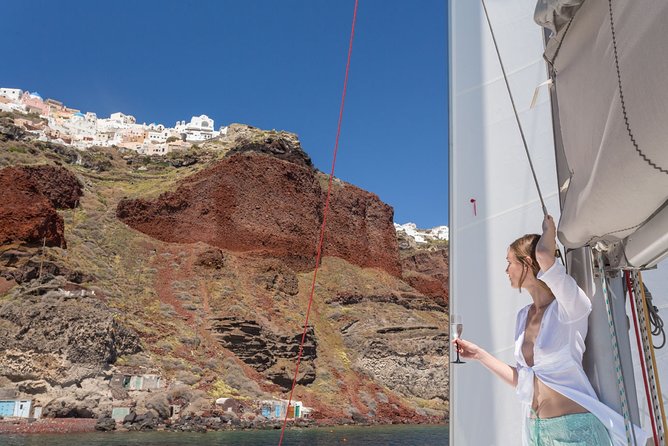 Island Hopping: Santorini Catamaran Charter Cruise with a skipper - Key Highlights to Know Before You Go