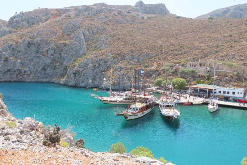 Kos: 3-Island Cruise with Lunch, Swimming and Audio Guide - Pserimos: beach time plus shops you can actually use