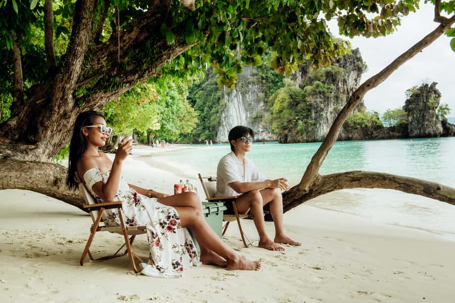 Krabi: Private Luxury Longtail Boat Island Hopping Tour - Weather rules that matter: rain is usually okay, but wind isn’t