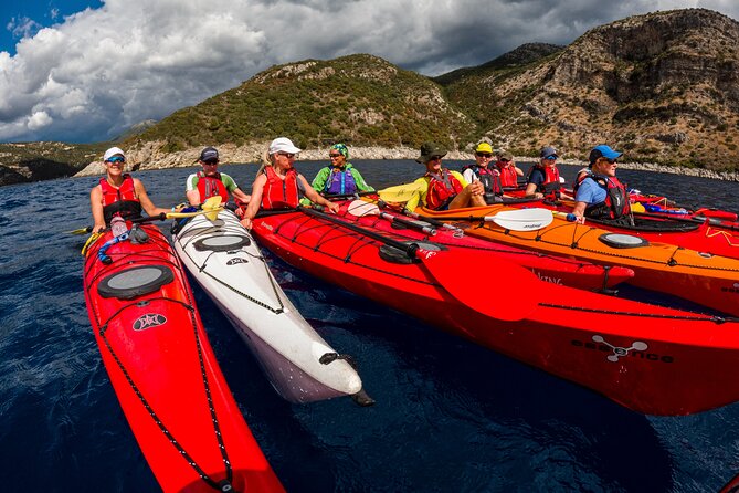 Lefkada, Nydri, Scorpios Kayak Odyssey Island Hopping - Hidden beaches, swim breaks, and snorkel time that actually feels optional