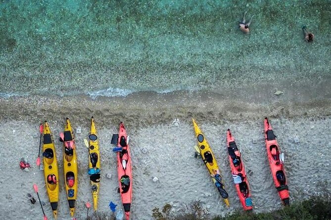 Lefkada, Nydri, Scorpios Kayak Odyssey Island Hopping - Price and value: what $78.33 buys you for 4 hours