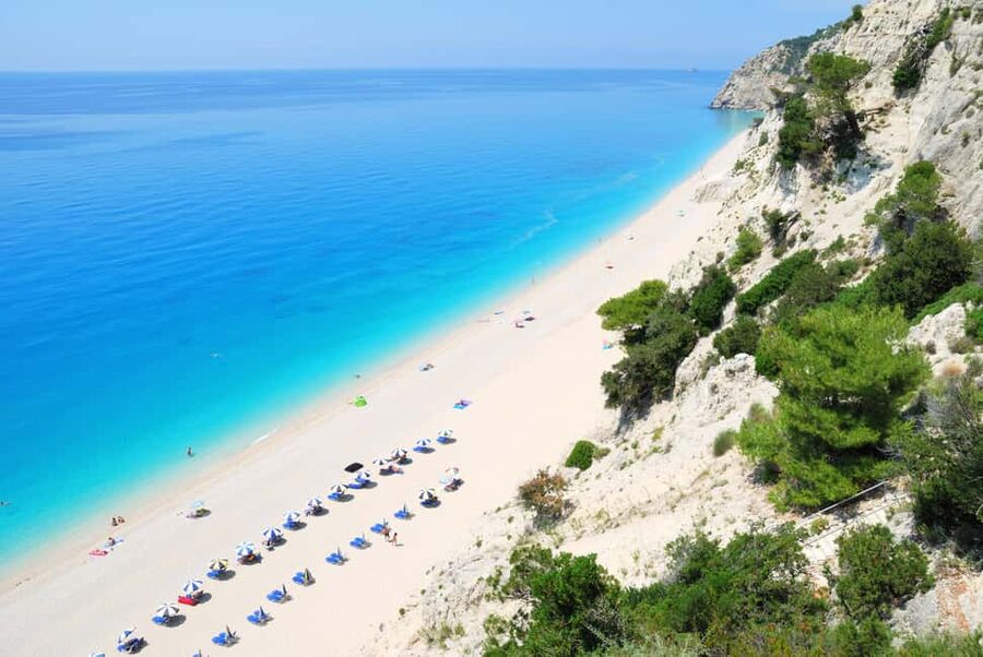 Meganisi & Atokos Island Cruise - Piggy Beach on Atokos: the fun part, with firm rules