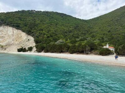 Meganisi & Atokos Island Cruise - Cave of Papanicolis: WWII shelter + serious photo angles
