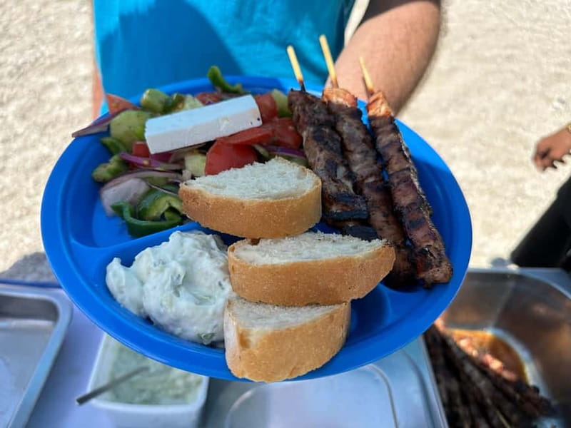 Nydri: Island Hopping Boat Cruise with Beach BBQ Lunch - Meeting the Ionian Star in Nydri: arrive before the 8:30 boarding