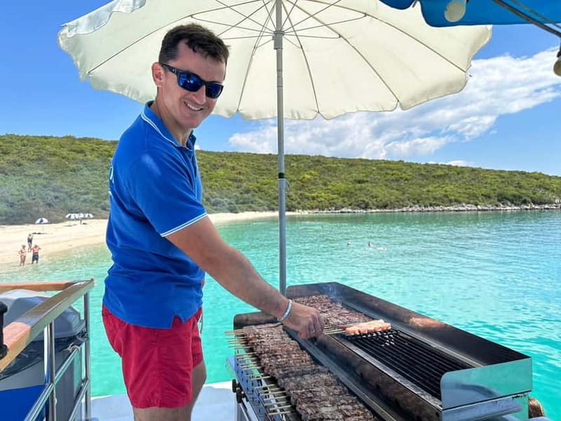 Nydri: Island Hopping Boat Cruise with Beach BBQ Lunch - Food on board and what costs extra (so there are no surprises)