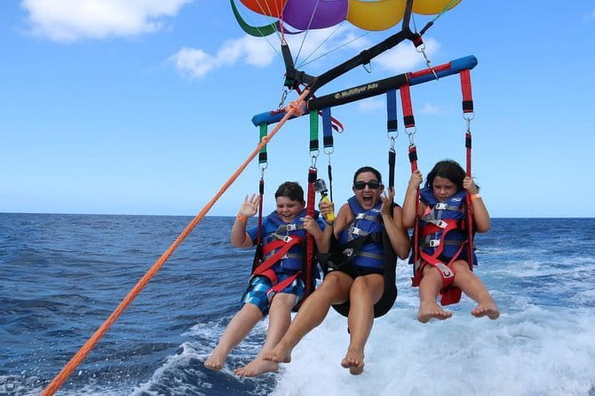 Pattaya: 3 Islands one day trip on Catamaran with Lunch - Koh Phai: uninhabited island time with snorkeling and a flybridge waterslide