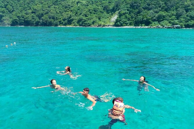 Phi Phi Island Hopping Day Trip by Speed Boat from Phuket - Maya Bay: iconic lagoon views plus the shark chance