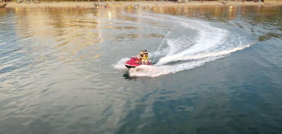 Phu Quoc: Explore 3 islands & Exciting Jetski Combo Tour - SUP check-in and the see-through moment: fun, but manage the hype