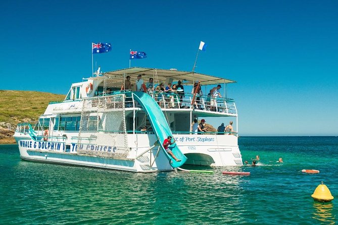 Port Stephens: Broughton Island Cruise - Moonshadow - TQC Cruises: boarding at Wharf 1 (and what to plan for)